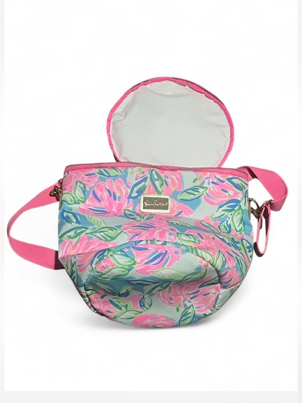 Lilly Pulitzer Pink Floral Cooler Bag